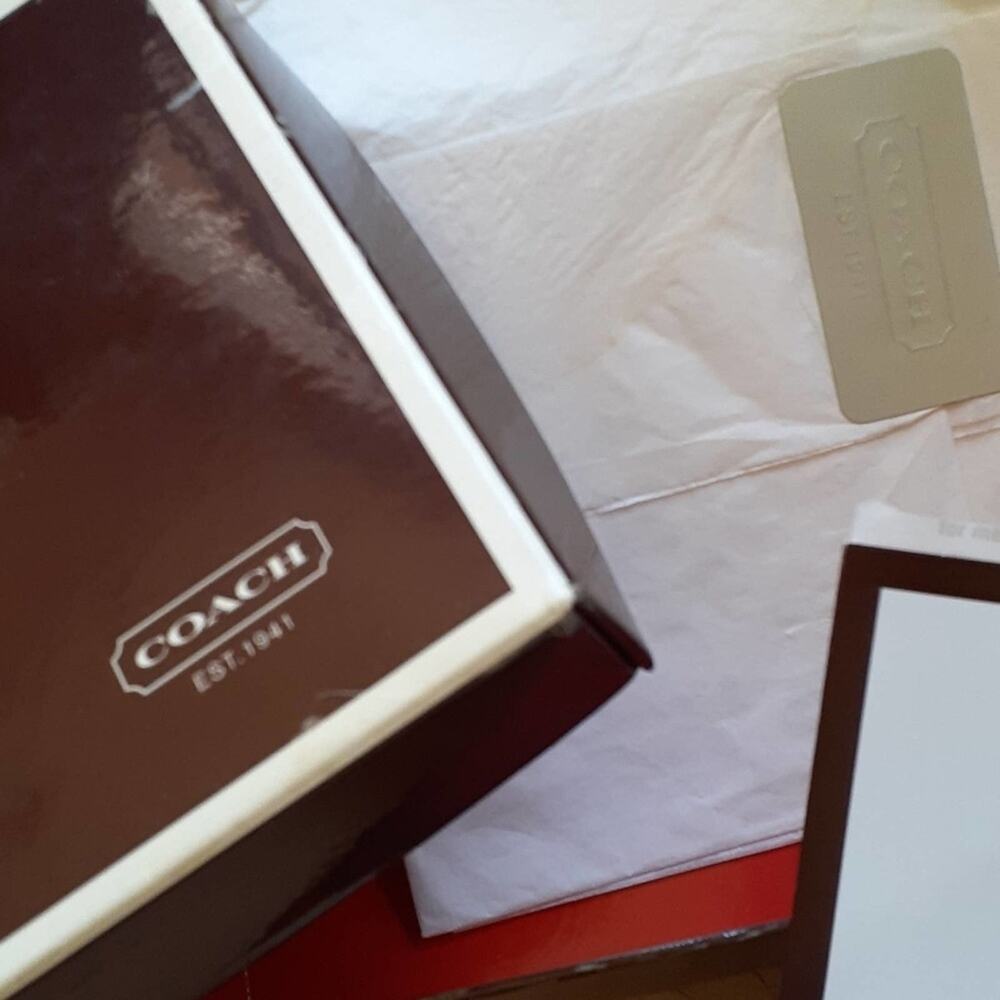 Coach Empty Box Set 6.5" X 4.5" X 1.5" For A Coac… - image 3